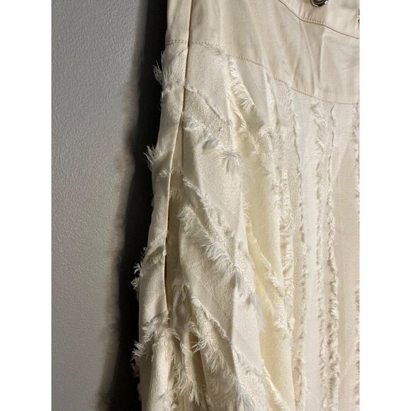 S'edge Edith Boho Skirt Bone NWT Large - Picture 7 of 15